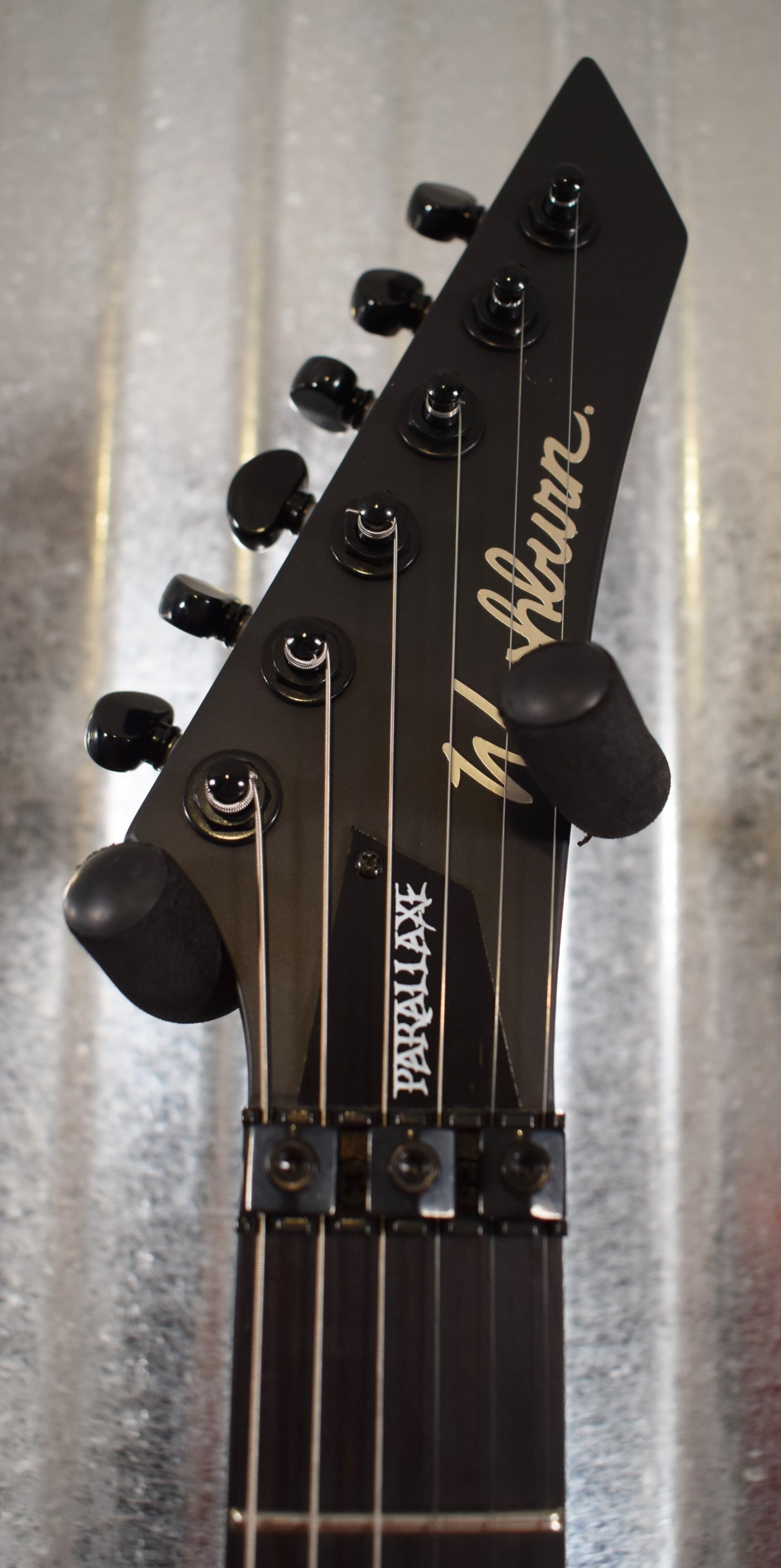 Washburn Parallaxe V26FR Floyd Rose Carbon Black Duncan Guitar & Bag PXMV26FRCK #0225