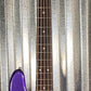 G&L USA JB-5 Plum Crazy 5 String Jazz Bass Rosewood Satin Neck & Case #3082