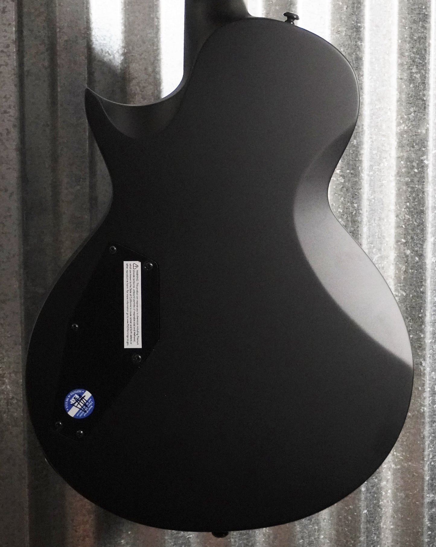ESP LTD EC Black Metal Guitar LECBKMBLKS #0849