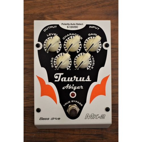 Taurus Amplification Abigar MK2 Bass Drive Distortion Effect Pedal