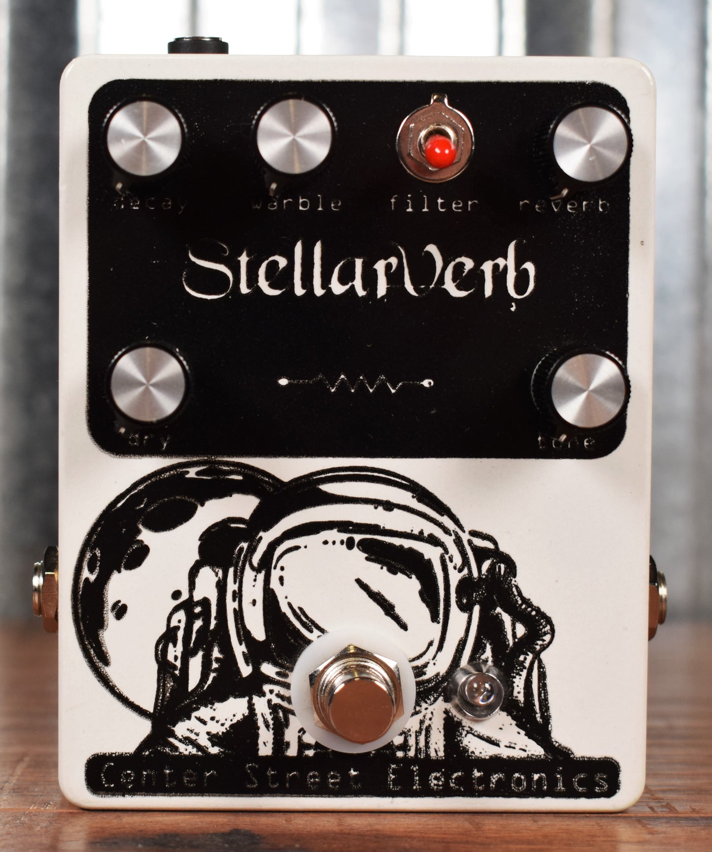 Center Street Electronics Stellarverb Reverb Guitar Effect Pedal Used