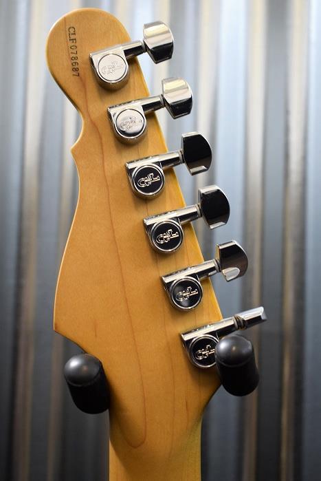 G&L Guitars USA Custom COMANCHE Jet Black Electric Guitar & Case 2016 #8687