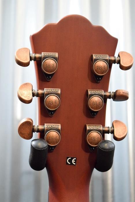 Washburn HB32DMK Distressed Matte Mahogony Semi Hollow Guitar & Case #001