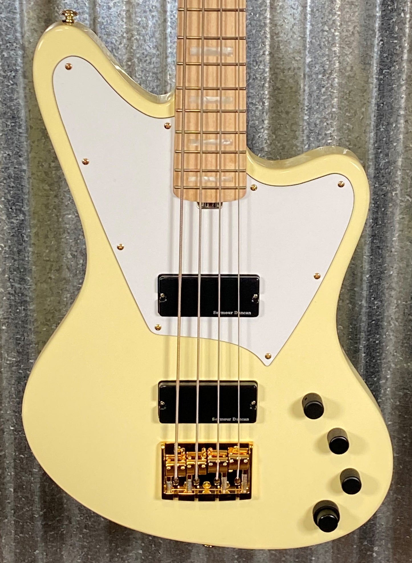 ESP LTD GB-4 4 String Bass Vintage White LGB4VW #0174 Used