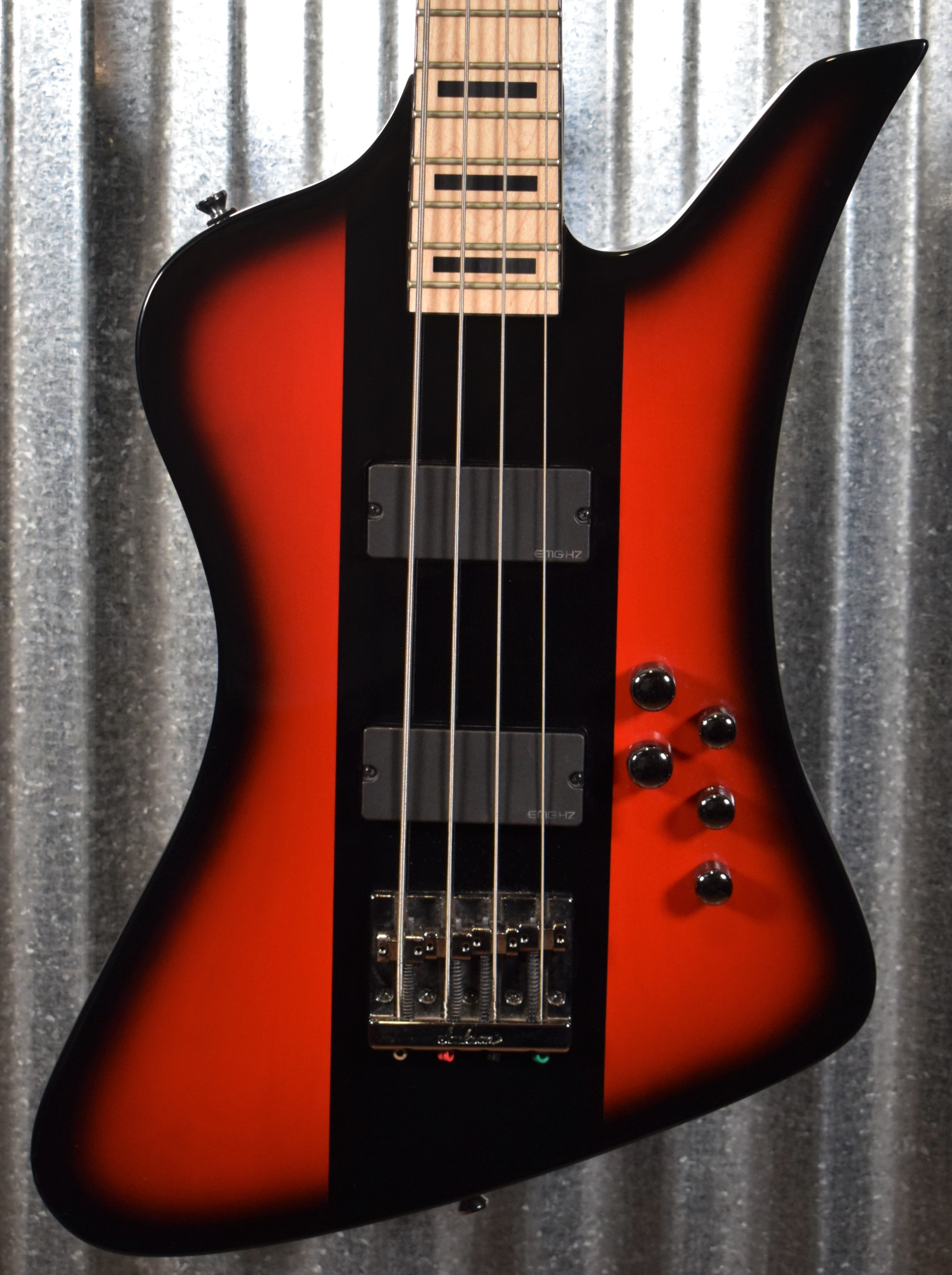 Jackson X Series Signature David Ellefson Kelly Bird IV Bass Red