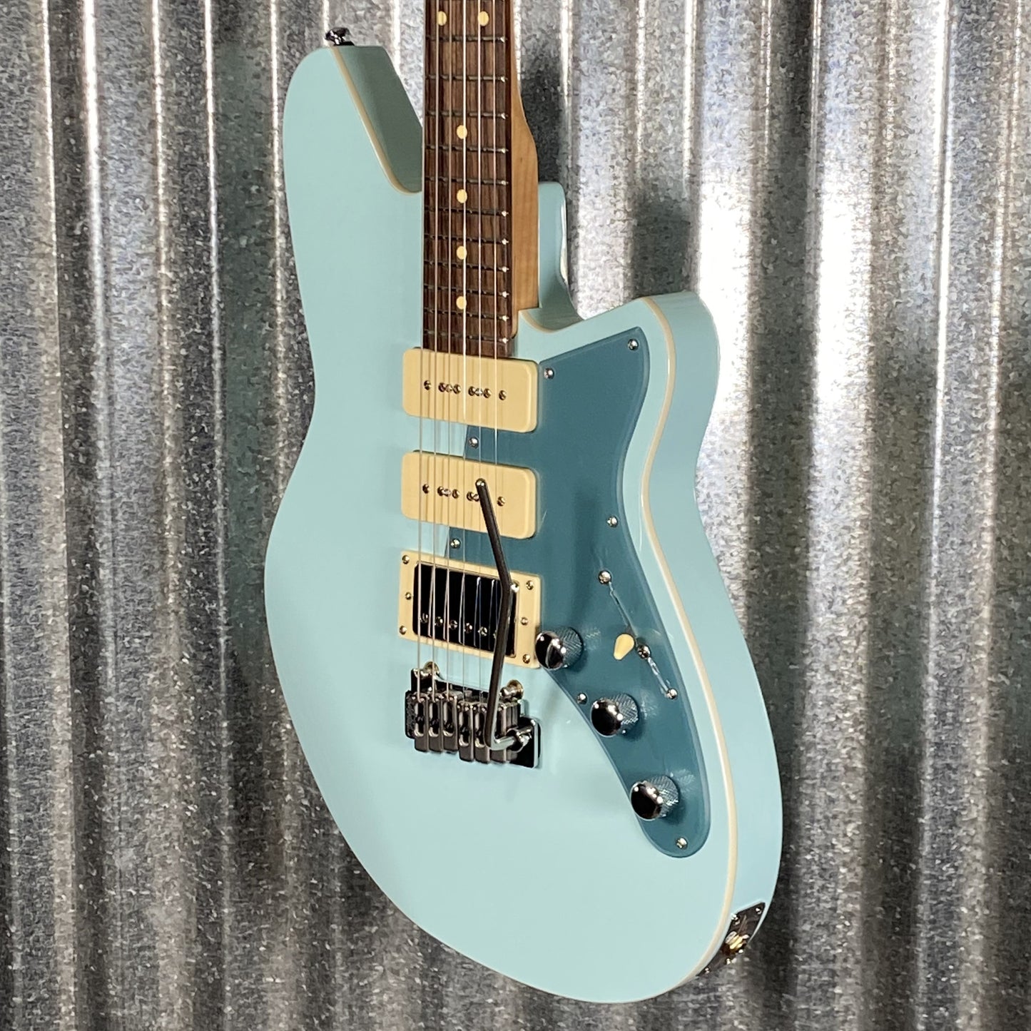 Reverend Six Gun HPP Chronic Blue Guitar #54435