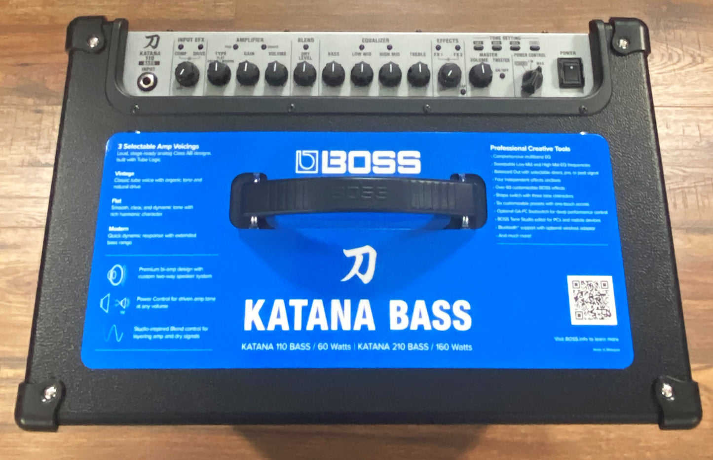 Boss Katana-110 Bass 60 Watt 1x10 Bass Combo Amplifier KNT110B