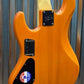 ESP Japan E-II J-4 Quilt Maple Amber 4 String Jazz Bass Seymour Duncan & Case