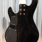 G&L Tribute M-2000 GTS 4 String Carved Flame Top Trans Black Bass #8221