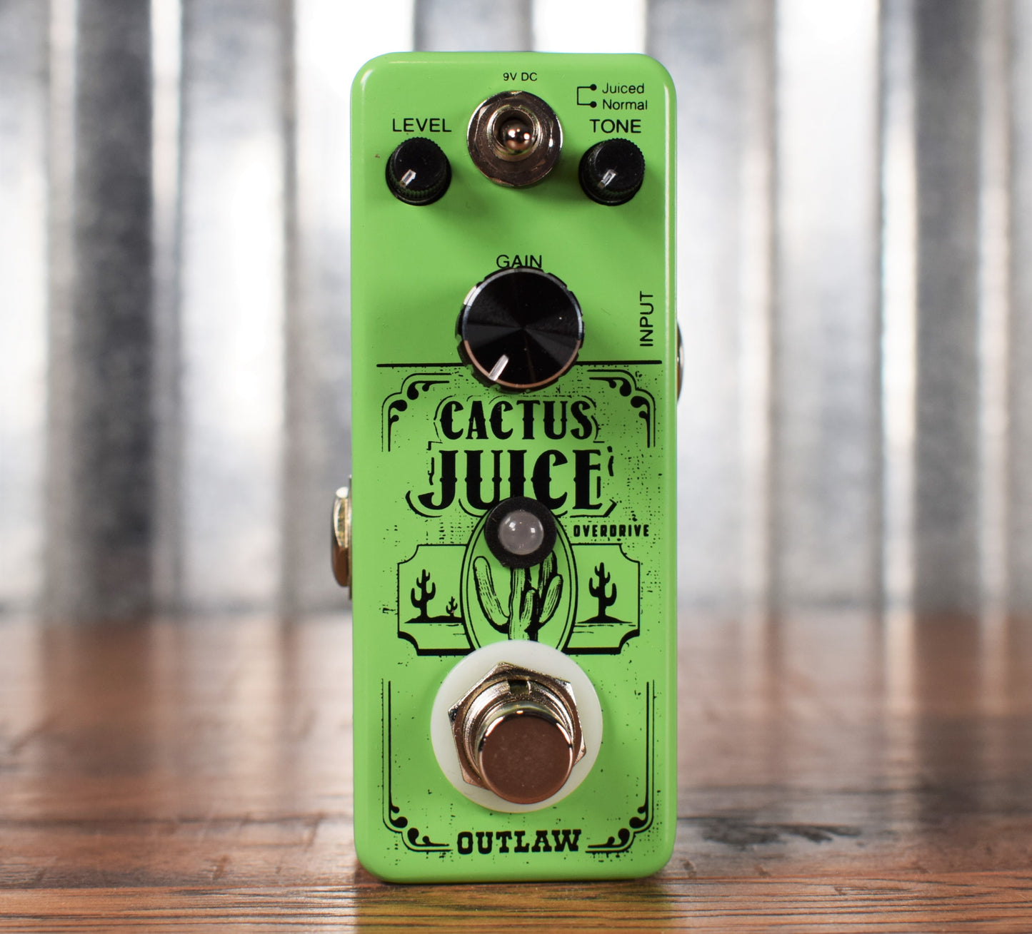 Outlaw Effects Cactus Juice 2 Mode Screamer Style Overdrive Guitar Effect Pedal