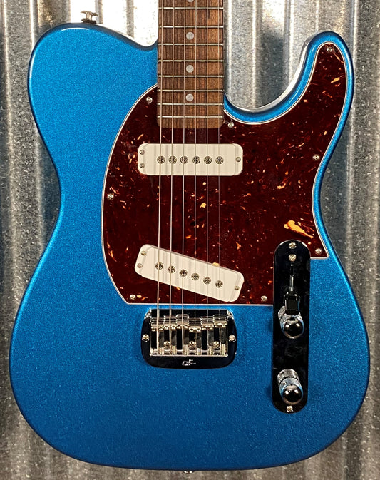 G&L USA Fullerton Deluxe ASAT Special Lake Placid Blue Guitar & Case 2019 Demo #5106