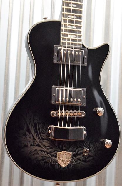 Hagstrom Three Kings Limited Edition Ultra Swede ULSWE-3KG Guitar Black #065