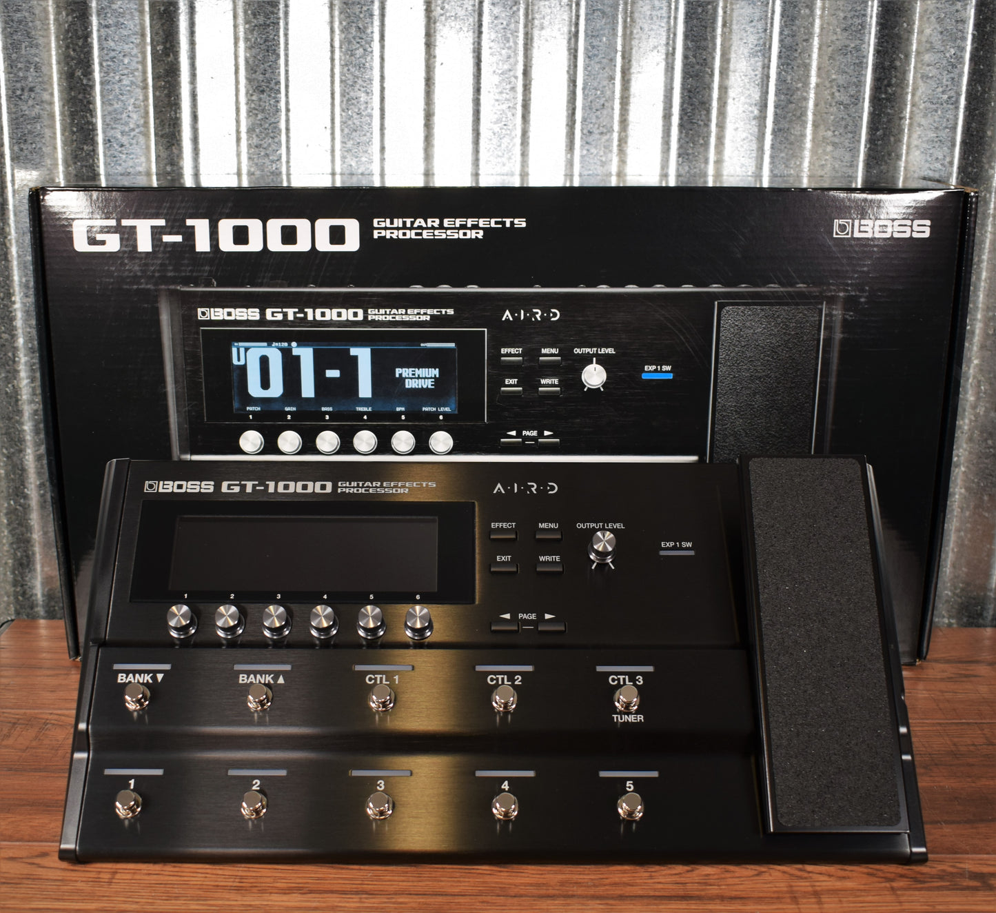 Boss GT-1000 Multi Effect Guitar Processor Effect Pedal Demo