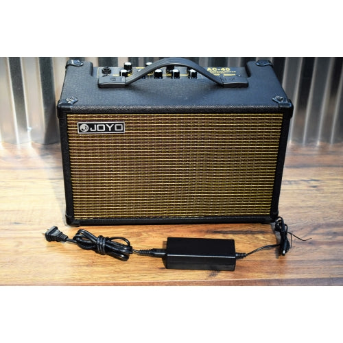 Joyo AC-40 40 Watt Acoustic Guitar Amplifier with Microphone Input & Effects - Demo