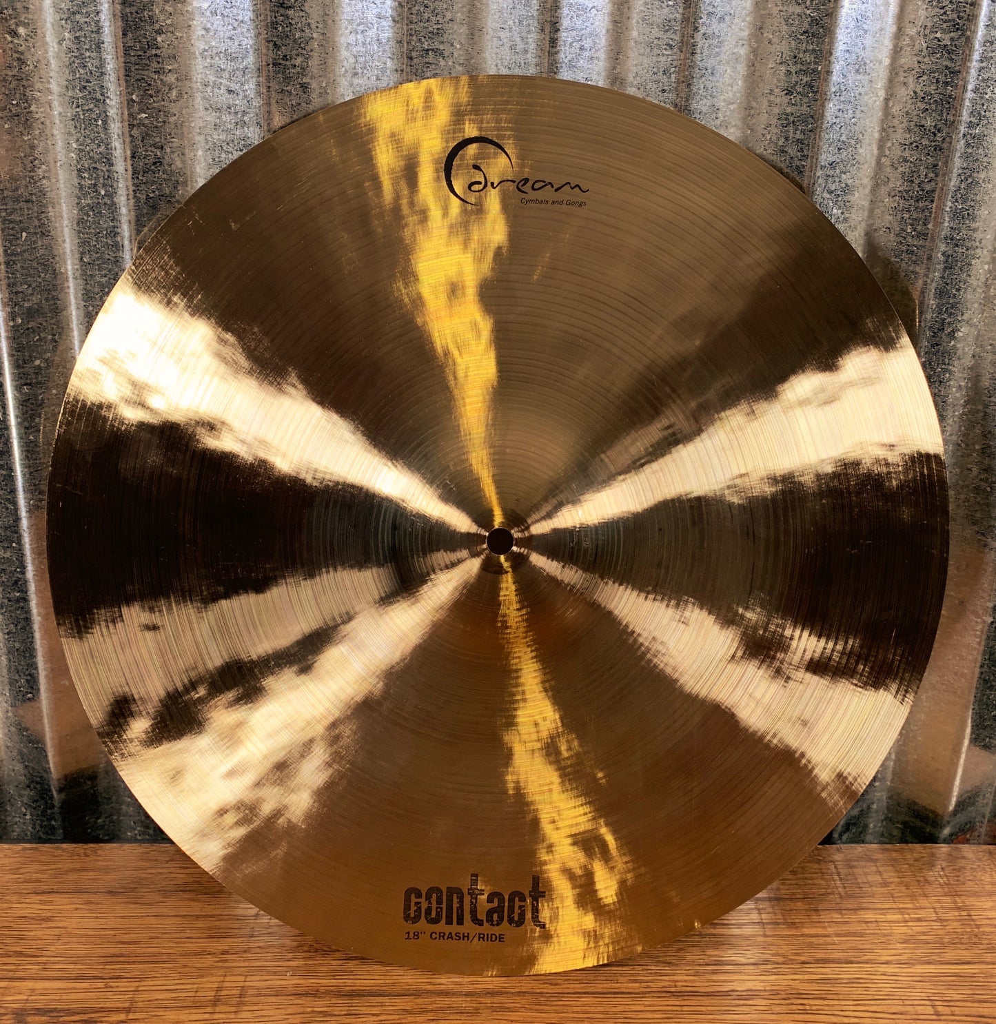 Dream Cymbals C-CRRI18 Contact Series Hand Forged & Hammered 18" Crash Ride Demo