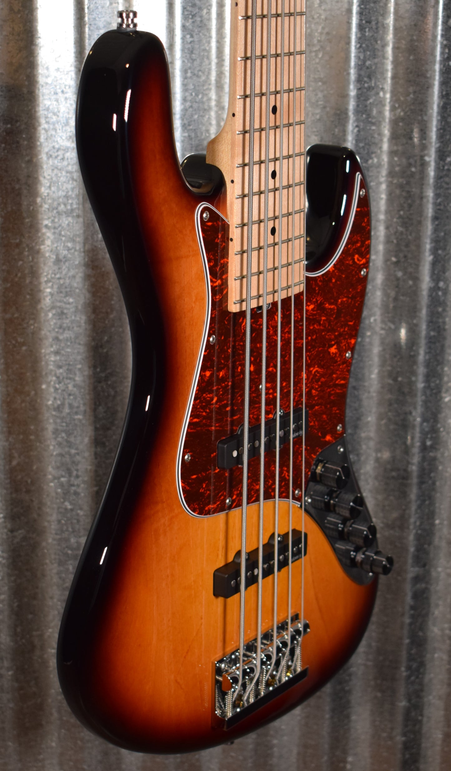 Sadowsky MetroLine 21 Fret Vintage JJ 5 String Jazz Bass '59 Burst Ash & Bag #7320