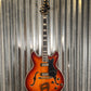 Hagstrom VIK67-G-VSB '67 Viking II Semi Hollow Vintage Sunburst Guitar #0141