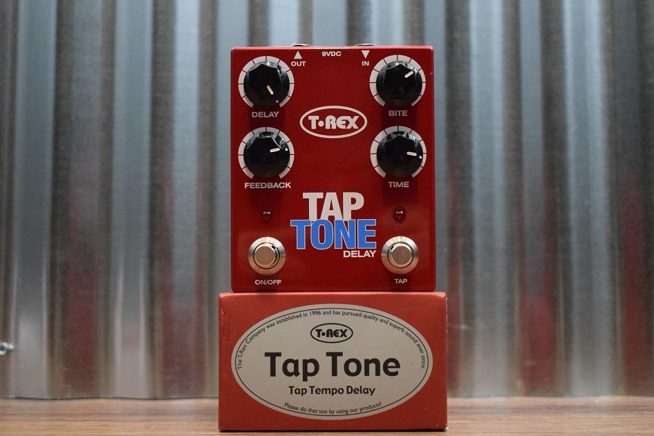 T-Rex Engineering Tap Tone Tap Tempo Delay Guitar Effects Pedal Demo #116