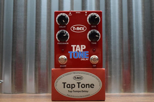 T-Rex Engineering Tap Tone Tap Tempo Delay Guitar Effects Pedal Demo #116