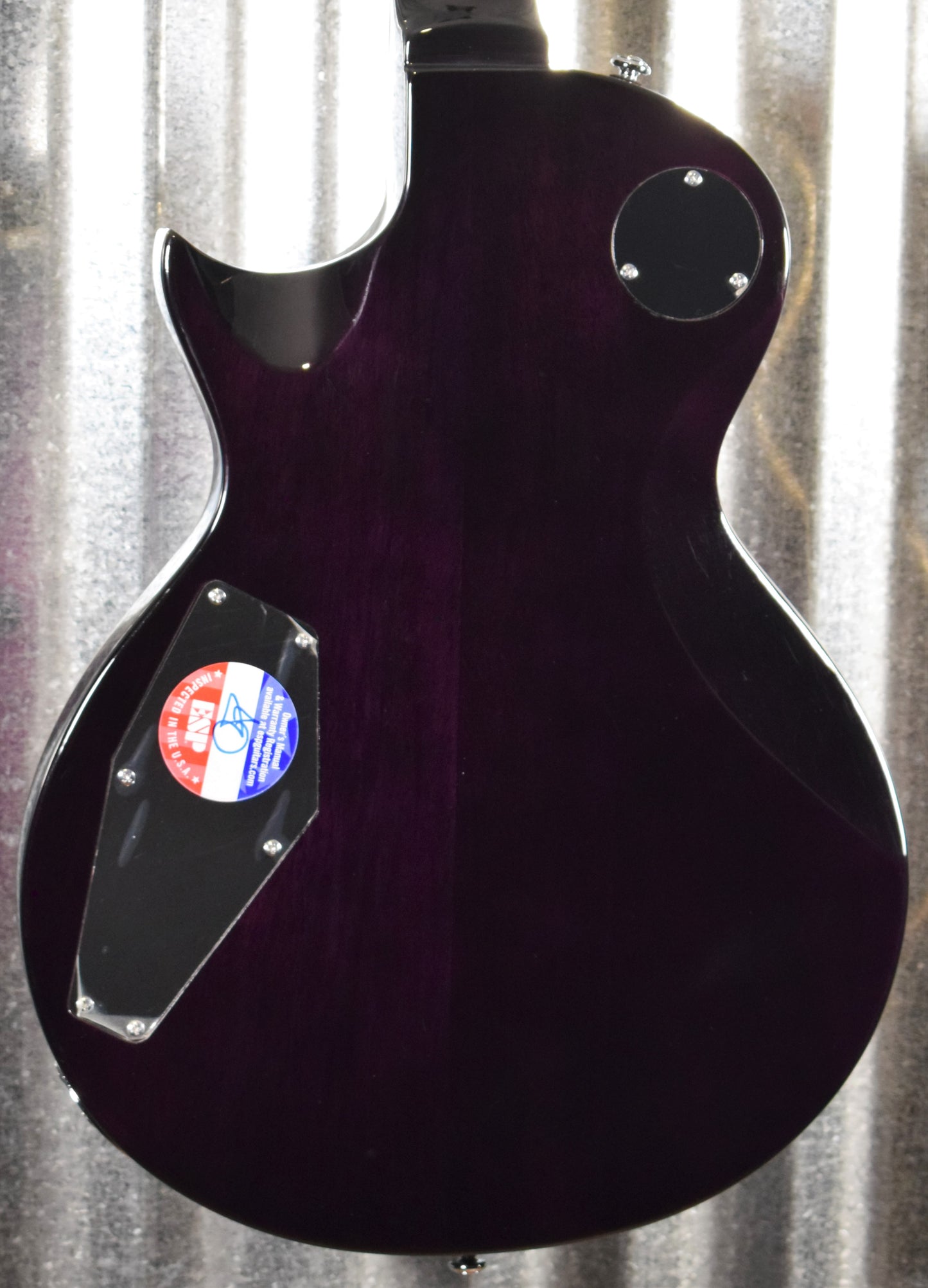 ESP LTD EC-256FM See Thru Purple Sunburst Guitar EC256STPSB & Case #1018 Used