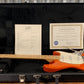 G&L Guitars USA Fullerton Deluxe Skyhawk Clear Orange Guitar & Case 2019 #5115