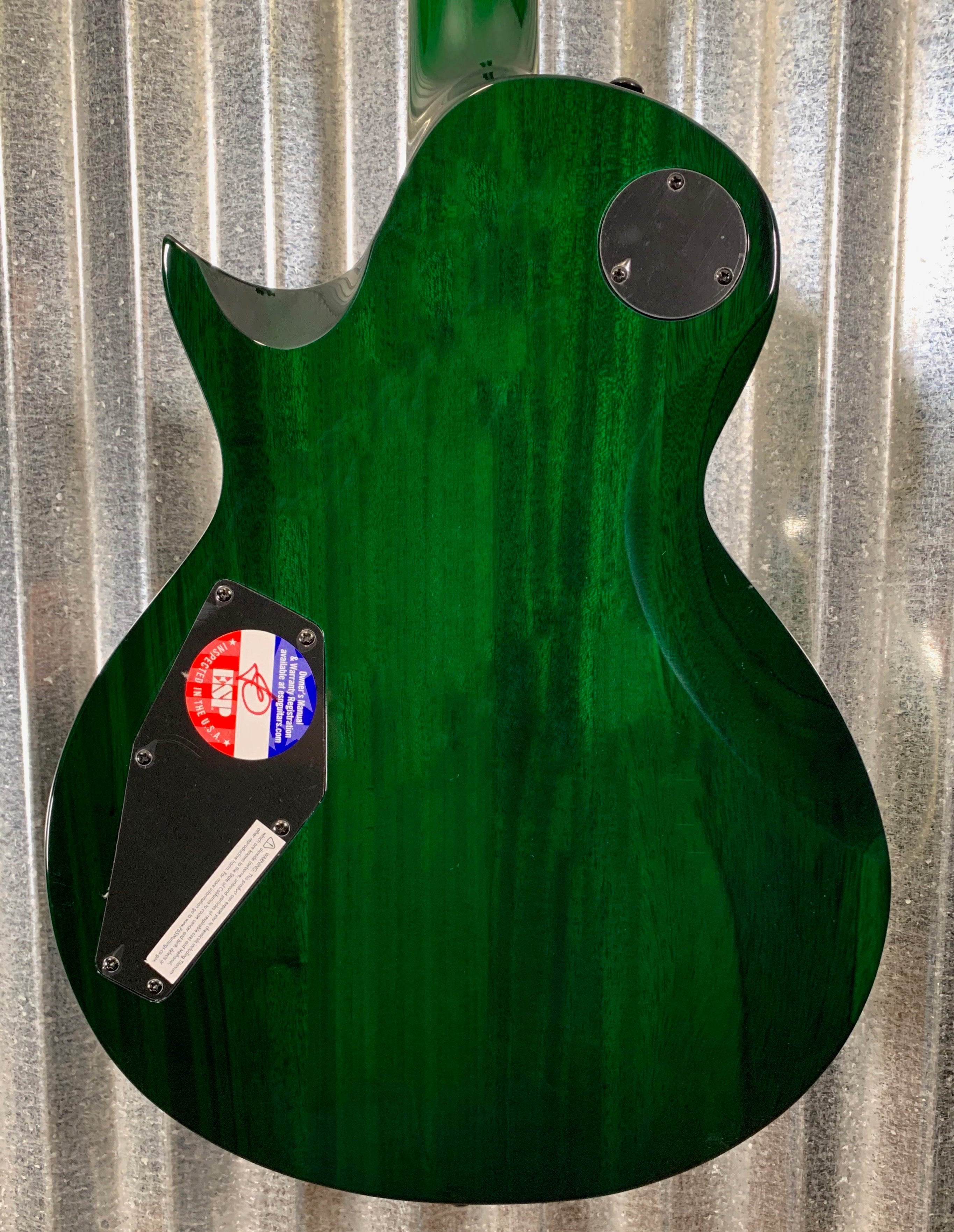 最安価格 ESP LTD EC1000FMSTG Guitar Green Thru See Flame EC-1000 読み物