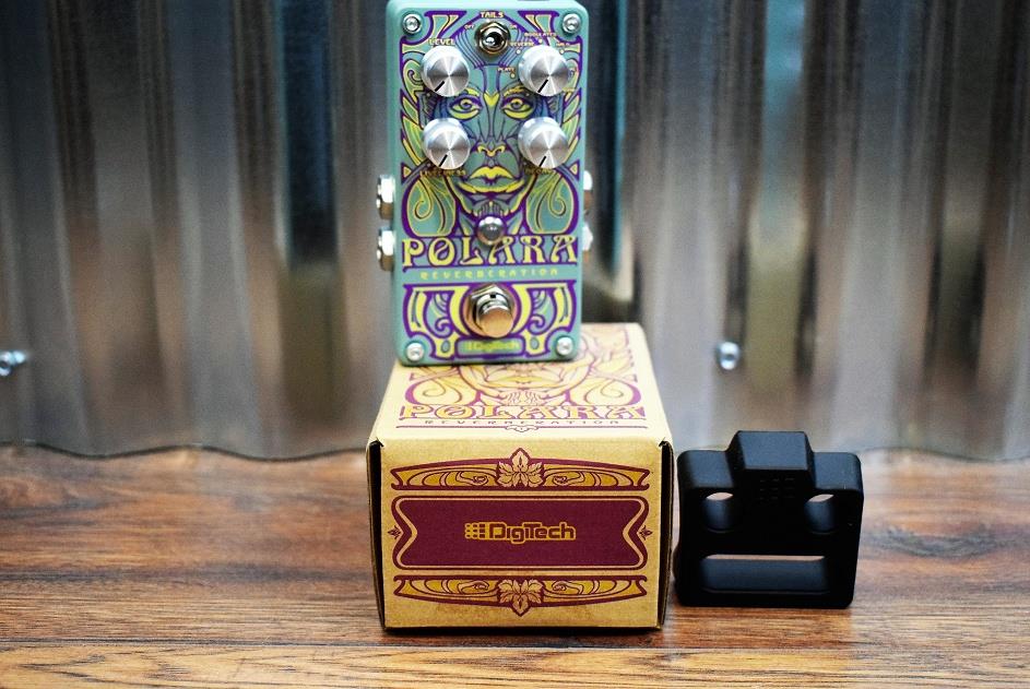 DigiTech Polara Lexicon Reverb Stereo Guitar Effect Pedal with Stomplock