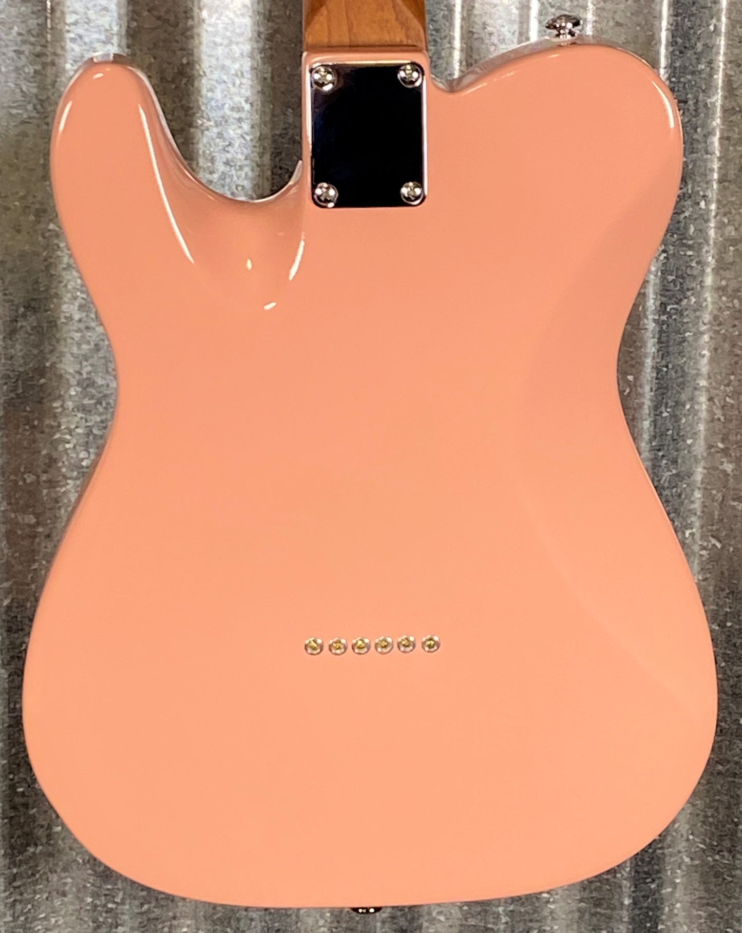 Musi Virgo Classic Telecaster Shell Pink Guitar #5044 Used