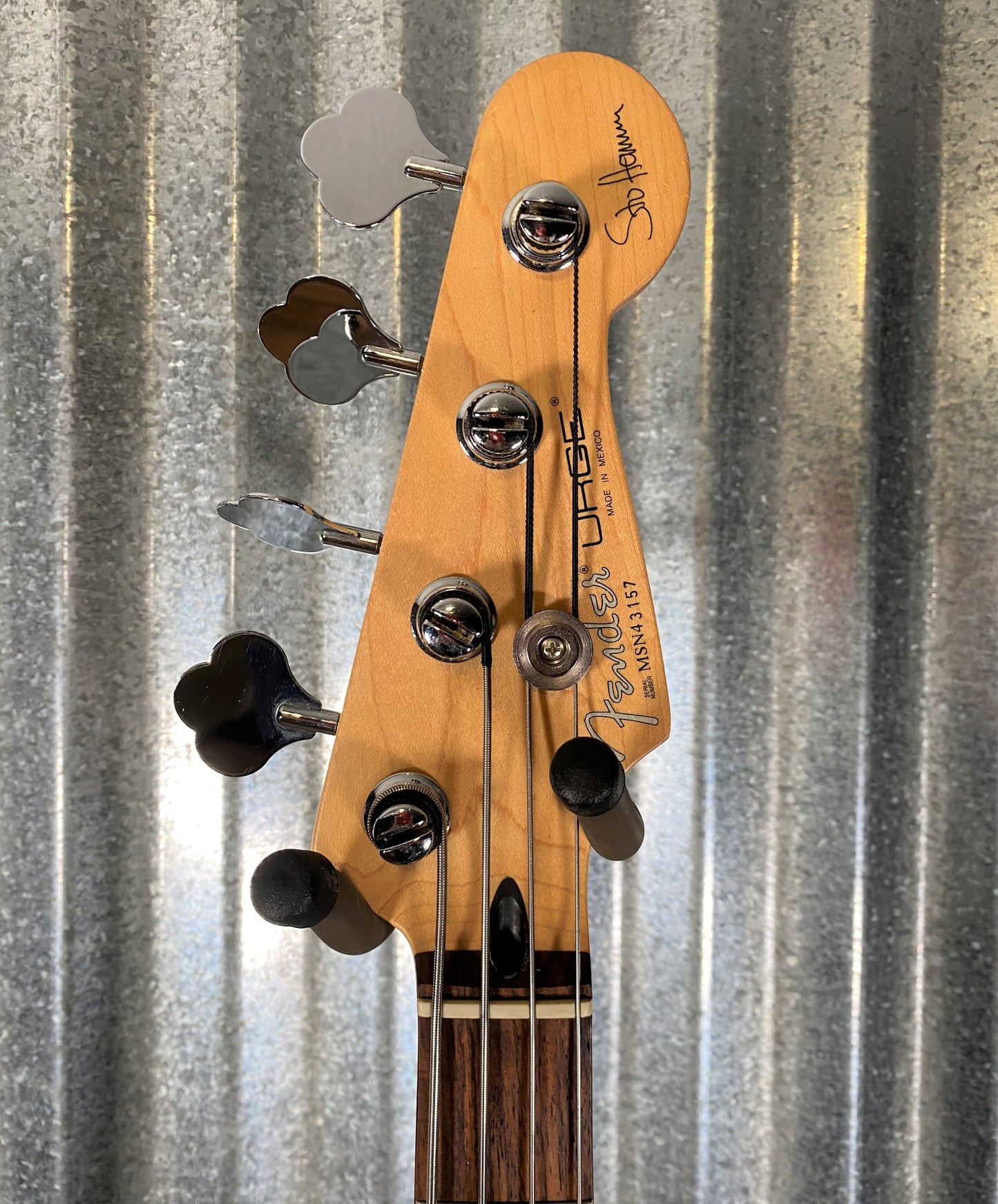 Fender MIM 1994 Stu Hamm Urge Standard Active Medium Scale 4 String Bass Lake Placid Blue #3157 Used