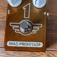 Mad Professor 1 One Distortion Reverb Guitar Effect Pedal Used