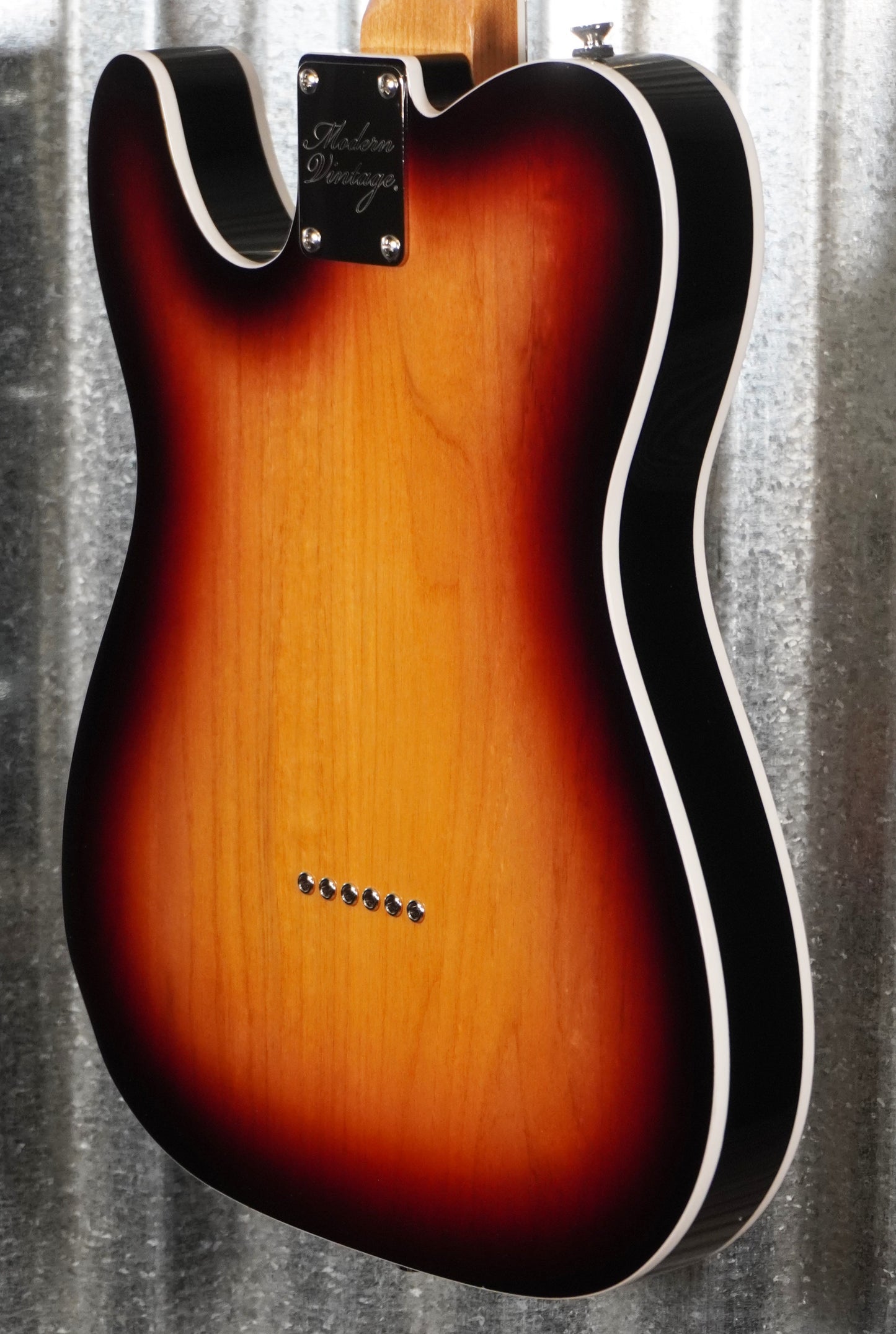 Modern Vintage MVT-64 60's Vintage Tele Guitar 3-Tone Sunburst #1144