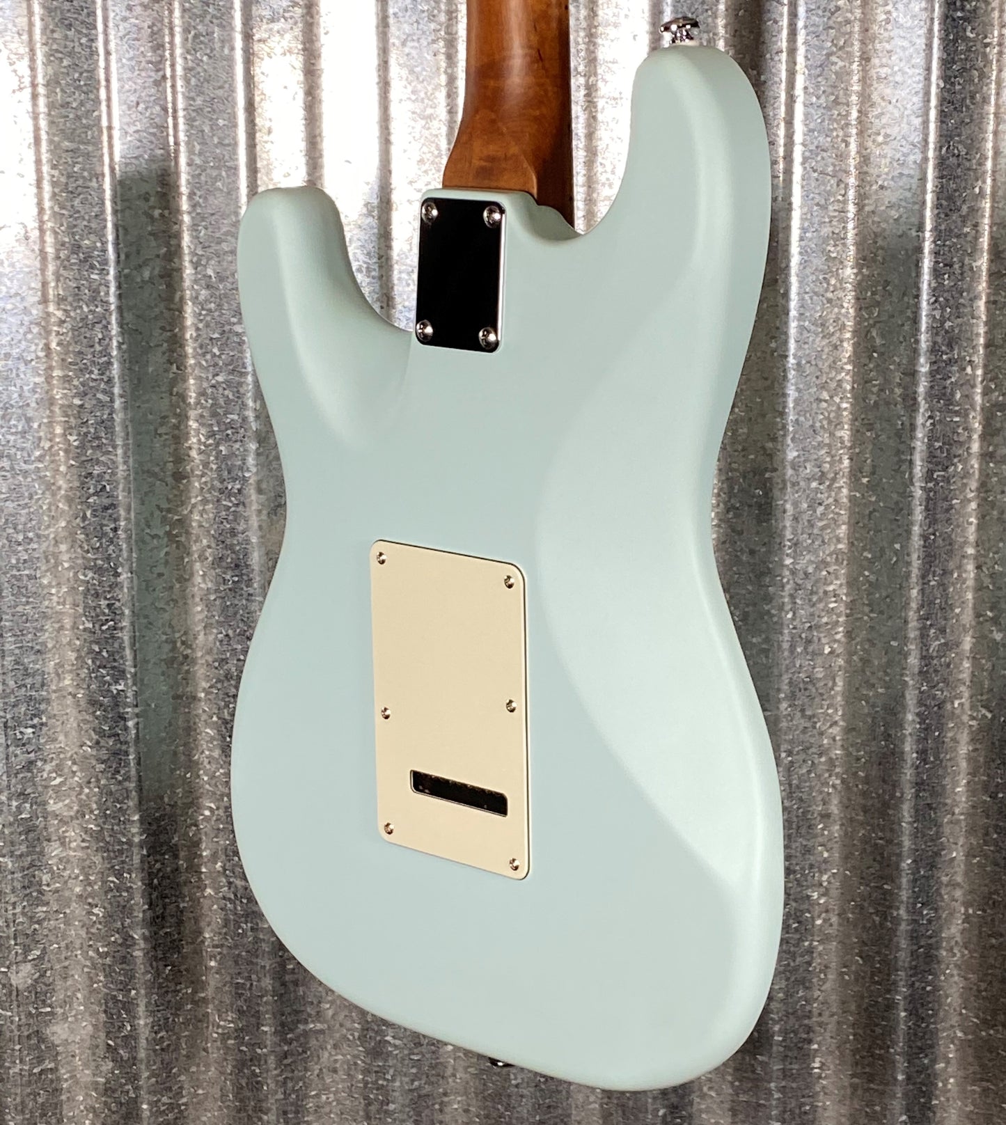 Musi Capricorn Classic HSS Stratocaster Matte Baby Blue Guitar #5100 Used