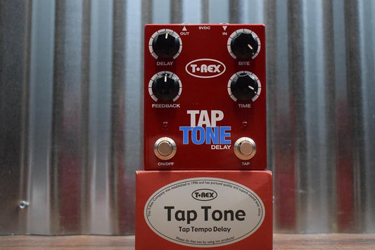 T-Rex Engineering Tap Tone Tap Tempo Delay Guitar Effects Pedal Demo #903