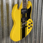 Westcreek Racer Offset SG Yellow Solid Body Guitar #0015 Used