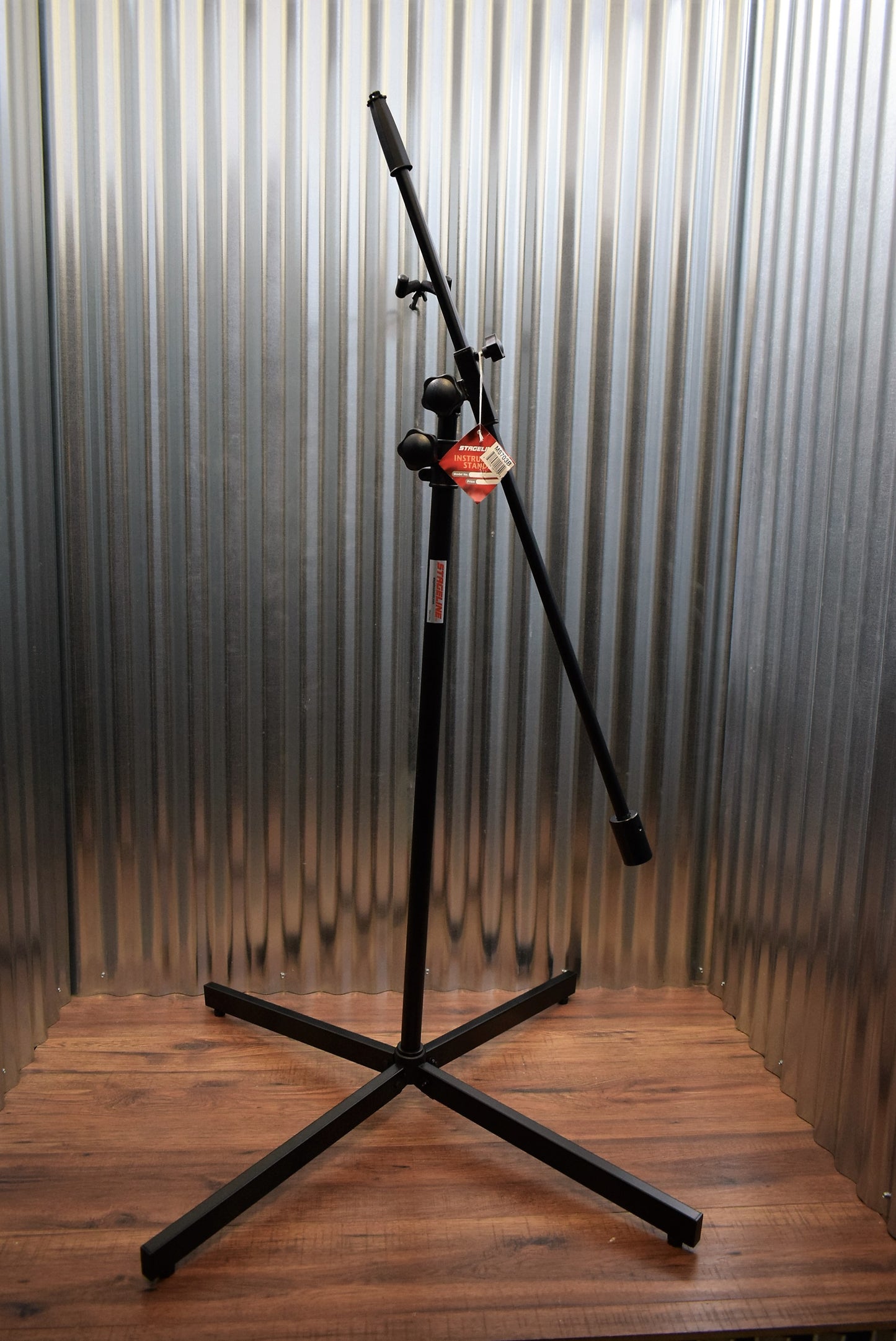 Stageline Stands MS703B Professional Studio Boom Microphone Stand Black Used