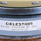 Celestion G12 Vintage 30 16 Ohm 60 Watt 12" Guitar Amplifier Speaker UK #1 Used