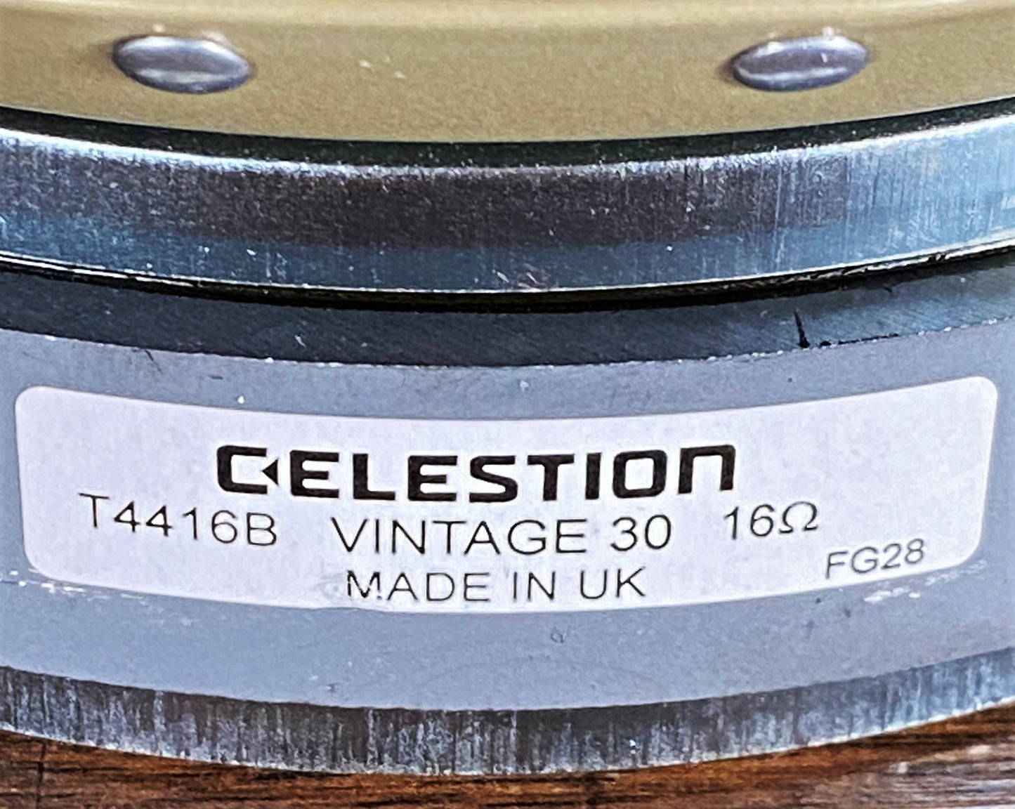 Celestion G12 Vintage 30 16 Ohm 60 Watt 12" Guitar Amplifier Speaker UK #1 Used