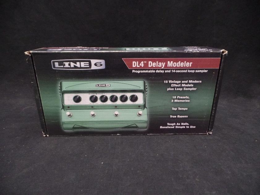 Line 6 DL4 Deay Modeler Effects Pedal For Electric Guitar Green*