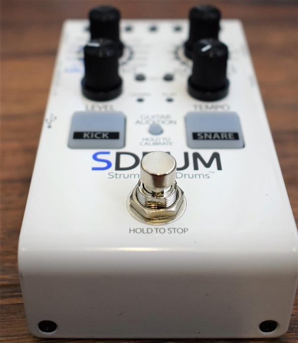 Digitech SDRUM Strummable Drum Machine Auto Drummer Guitar Bass Effect Pedal B Stock