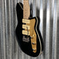 Reverend Jetstream 390 Midnight Black Guitar #56082
