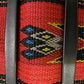 Levy's MSSN80-Red 2" Polypropylene Jacquard Weave Guitar Strap