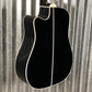 Takamine EF381SC12 Cutaway 12 String Acoustic Electric Guitar Black & Case Japan #0951