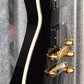 ESP LTD EC-1000 Deluxe Gloss Black EMG Pickups Guitar LEC1000BLK #2268 Demo