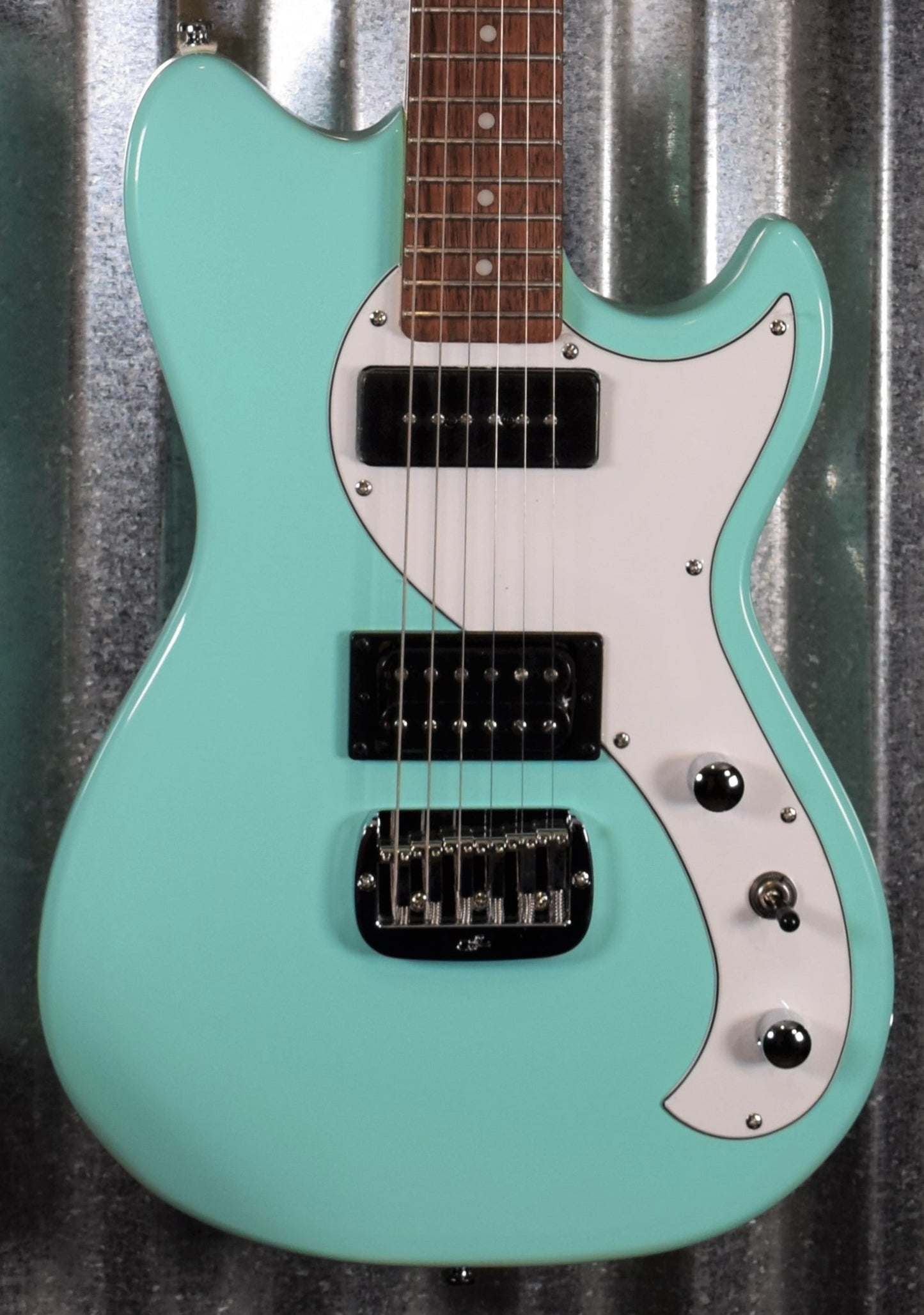 G&L Tribute Fallout Seafoam Green Guitar #1658 Demo