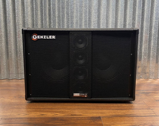 Genzler Amplification BA2-210-3STR Series 2 600 Watt 2x10" Bass Array Speaker Cabinet Straight