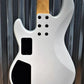 G&L Tribute M-2000 GTB 4 String Carved Top Gloss White Bass & Case M2000 #6247