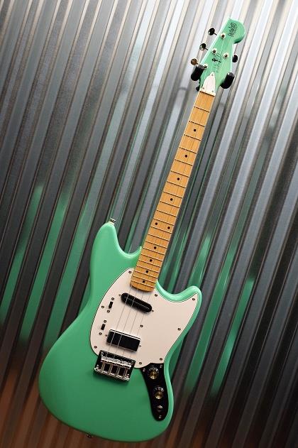 Eastwood Guitars Warren Ellis Tenor 2P Guitar Seafoam Green & Gig Bag #1744