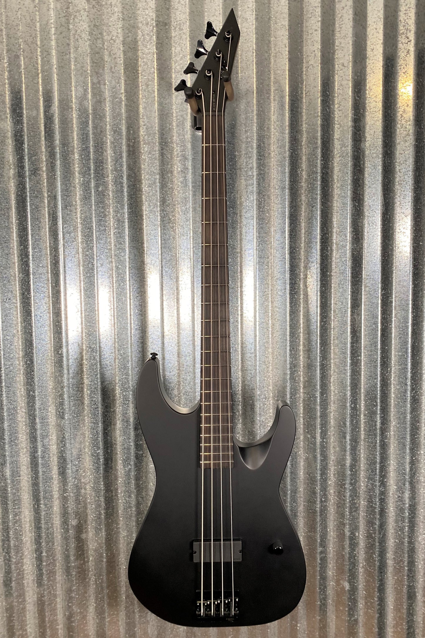 ESP LTD M-4 Black Metal Black Satin 4 String Bass LM4BKMBLKS #1204 Used