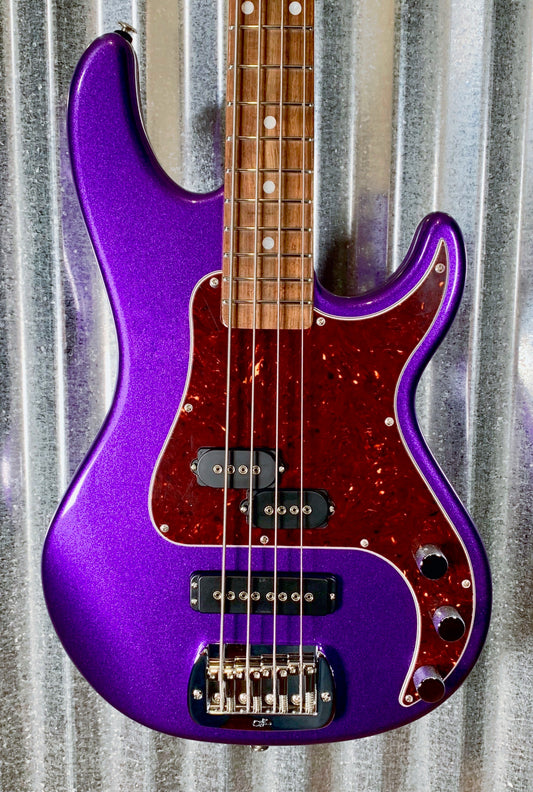 G&L USA Fullerton Custom SB2 Royal Purple 4 String Bass & Case SB-2 #2132