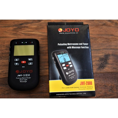 Joyo Audio JMT-2008 Pulsating Metronome Tuner with Patented Vibrate Function